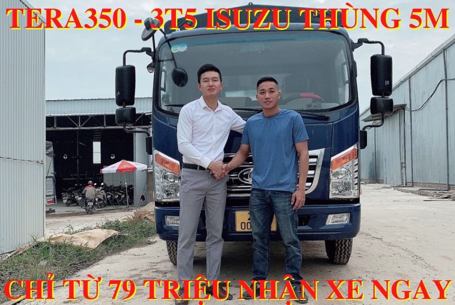 Lễ bàn giao xe tải Tera350 về Hà Giang. TVBH - Em Đức : 0838 323 222